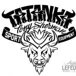 Logo sportif Tatonka de type Football-Américain