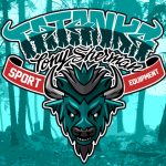 Logo sportif Tatonka de type Football-Américain